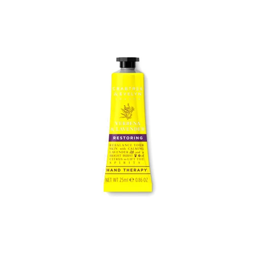 Crabtree & Evelyn Hand Therapy, Verbena & Lavender, 0.86 oz Verbena & Lavender 0.9 Ounce (Pack of 1)
