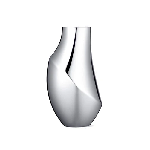 Georg Jensen Flora Medium Stainless Steel Vase