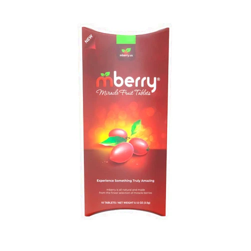 mberry Miracle Berry Tablets, Miracle Fruit Snacks, 10 Count, 12 Ounce, Pack of 1