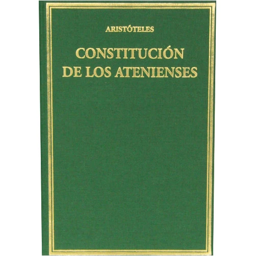 Aristóteles,Inés Calero Secall,Raúl Caballero Sánchez Constitución de los atenienses
