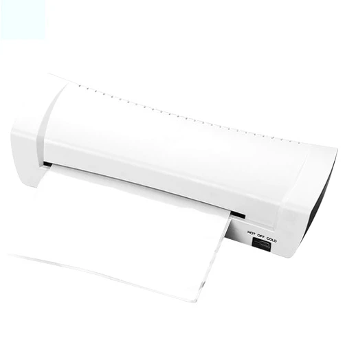 DHQDHQ Laminator Machine,Portable A4 Laminating Machine with 50 Laminator Pouches A4, 280mm/min Speed with Hot 2 Rollers, Max 230mm(A4 Size) Width for Documents/Photos/Cards