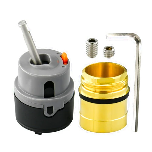 PRFCTTY RP50587 Single Handle Compatible with Delta Repair Kit,Lavatory Kitchen Shower Faucet Valve Assembly,Works with DIAMOND Seal Technology Models Featuring a 36 mm Motion Cartridge, RP51503 Bonnet Nut