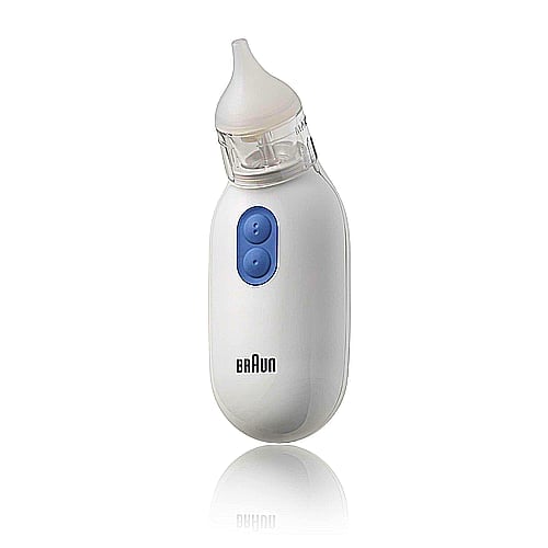 Braun Store Braun Nasal Aspirator – Quickly and Gently Clear Stuffed Infant Noses, Toddler and Baby Nasal Aspirator with Two Adjustable Nasal Tips and Two Suction Levels