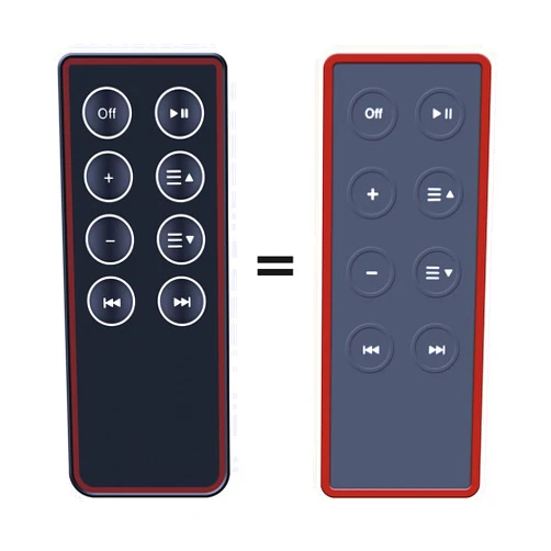 ZWP New Replacement Remote Control fit for Bose SoundDock Series II 2,III 3,&Portable Music System
