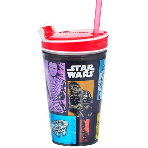 Snackeez Jr - 2-in-1 Snack & Drink Cup Star Wars 7 Movie Edition (Assorted) 2PK