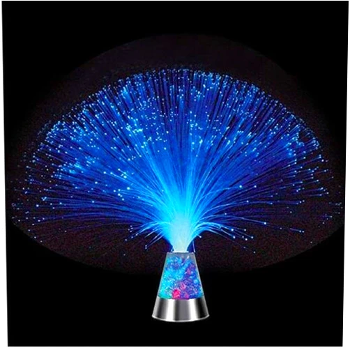 CXVX Colour Changing Fibre Optic Crystal Lamp - 13.5