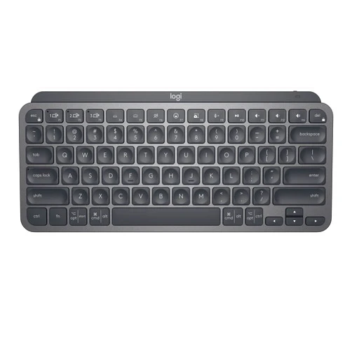 Logitech MX Keys Mini Minimalist Wireless Illuminated Keyboard, Compact, Bluetooth, USB-C, for Apple macOS, iOS, Windows, Linux, Android - Graphite - With Free Adobe Creative Cloud Subscription