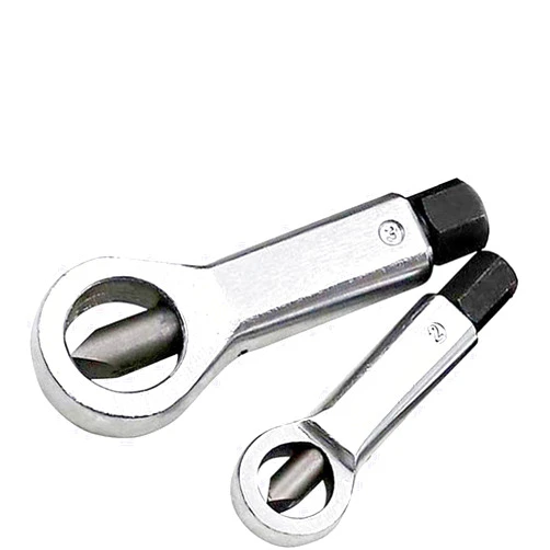 Magic Hub HmE 2 Piece Nut Splitter Set - Nut Splitter Tool for Damaged Nut Remover - Nut Splitter Set Rusted Damaged Frozen Seized Bolt Out Remover Tool 2 Sizes