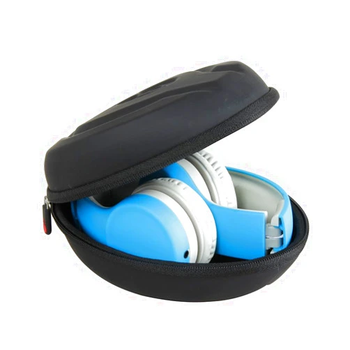 Hermitshell Hard EVA Protective Case Carrying Pouch Cover Bag Black Fits LilGadgets Connect+ Premium Volume Limited Wired Headphones Children