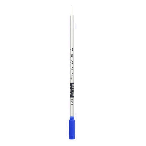 Cross 8511-2 Refills for Ballpoint Pens, Medium, Blue Ink, 2/Pack (85112)