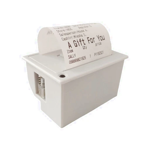 PRIMUZ Micro Thermal Printer Ticket Serial Port Printer Module Can Be Docked with Arduino/ESP32, Supporting Secondary Development TTL/RS232 White