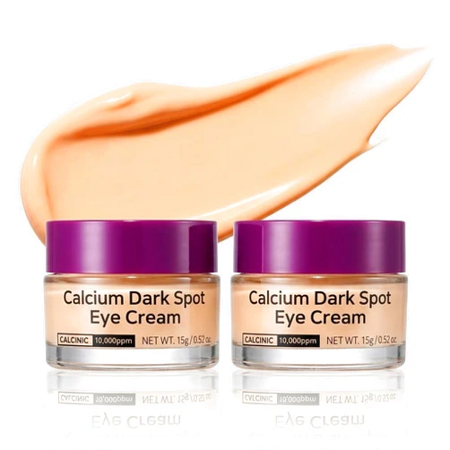 Tivurelia Calcium Dark Spot Eye Cream 2 Pack | Anti-Aging Eye Cream for Dark Circles, Sagging and Elasticity