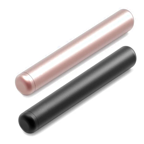 ASIO Airtight Storage Tube 2-Pack - Portable Travel Preserve Container Metal Tube | Premium Holder | Leak-Proof Waterproof Case (Rose-Gold and Black)