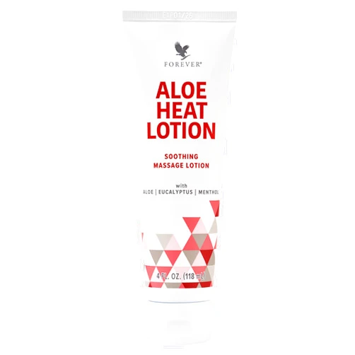 Forever Living Products Forever Living - Forever Aloe Heat Lotion with Menthol & Eucalyptus Fragrance - Relaxation and Skin Nourishment - Vegan-Friendly Formula - 4 fl oz.