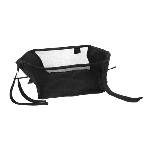 Beatifufu Stroller Organizer Buggy Pushchair Basket Stroller Bottom Organizer for Bottle Universal Stroller Bottom Organizer Stroller Bottom Pouch Black Oxford Cloth