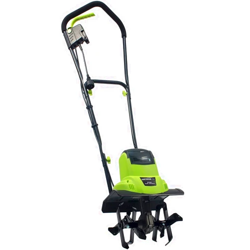 Earthwise Power Tools by ALM TC70065EW 6.5-Amp 11-Inch Corded Electric Garden Tiller Cultivator, Green