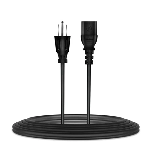 Digipartspower 6ft UL 3-Prong AC Power Cord for Zenith TV LCD Flat Screen Monitor Charger Cable