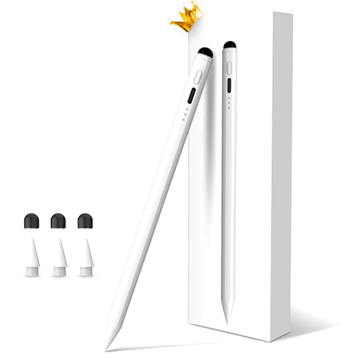 STYLUSHOME Pencil for Apple iPad 9th&10th Generation, 13 mins Fast Charge Stylus Pen, Palm Rejection, Tilt Sensitivity, Compatible w/iPad Pro 11/12.9/13in, iPad 6/7/8/9/10, iPad Air 3/4/5/6, iPad Mini 5/6