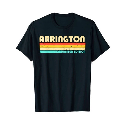 Customized Family Last Name Gifts Christmas Team ARRINGTON Surname Funny Retro Vintage 90s Birthday Reunion T-Shirt