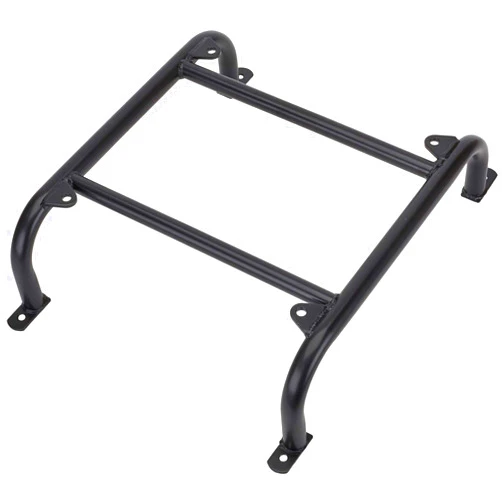 Speedway Motors Bucket Seat Frame Mount Bracket, Features Welded Steel Frame and Black Painted Finish, Compatible with Most Applications, May Require Some Modification
