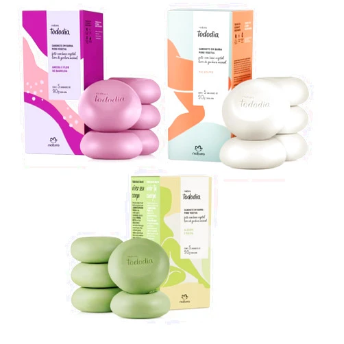 Genérico Tododia Natura Combo 3 Boxes of Soaps