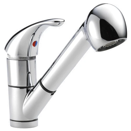 Delta Faucet Peerless Tunbridge Tunbridge One Handle Chrome Pull Out Kitchen Faucet