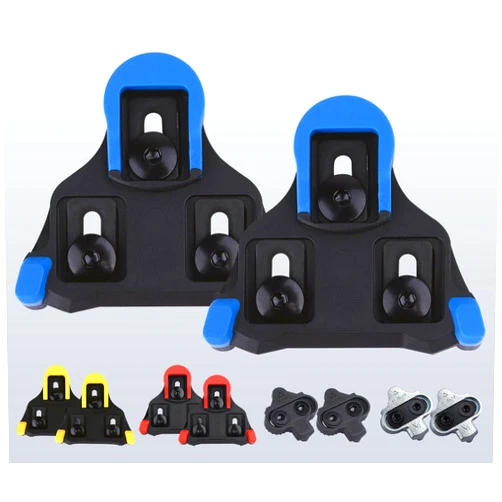 NAACOO Bike Cleats -Compatible with Shimano SPD-SL Pedals/SM-SH10 SH11 SH12 Cleats, Indoor Outdoor Peleton Cycling Pedals Shoes Cleat & Road Bicycle Clips