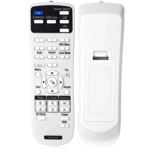 Litance Projector Remote Control for Epson 2181788 PowerLite 585W 575W 535W 108 109W 530 570 580 1930 1935 Home Cinema 1060 1040 660 BrightLink 585Wi 575Wi S39 VS250 VS350 VS230 VS330 EX5230 Remote