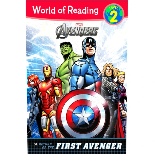 Michael Siglain The Avengers: The Return of the First Avenger (Level 2) (World of Reading)