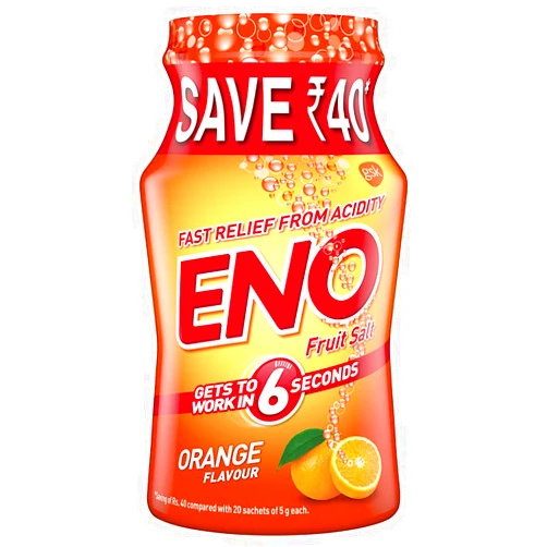 ENO fruit salt-orange flavour
