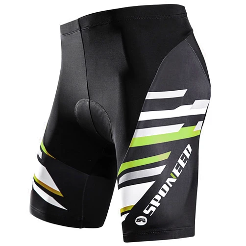 sponeed Bicycle Shorts for Men Cycle Tights Pants Padded Short