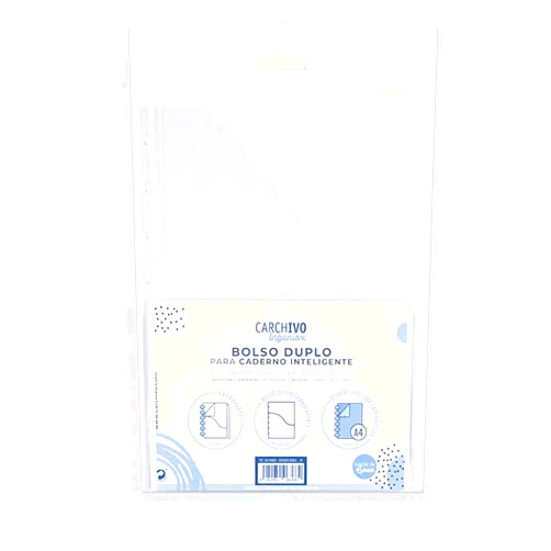 Carchivo ingeniox A4 Double dossier Blister Plastic Polypropylene Transparent