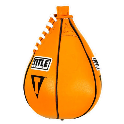 TITLE Boxing Super Speed Bag, Yellow, 5
