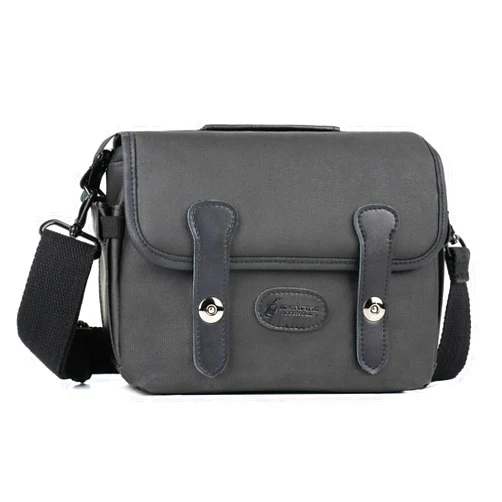 Besnfoto Small Camera Bag for Photographer DSLR Camera Shoulder Bag Purse Waterproof Compact Mirrorless Camera Case with Tripod Holder, Black