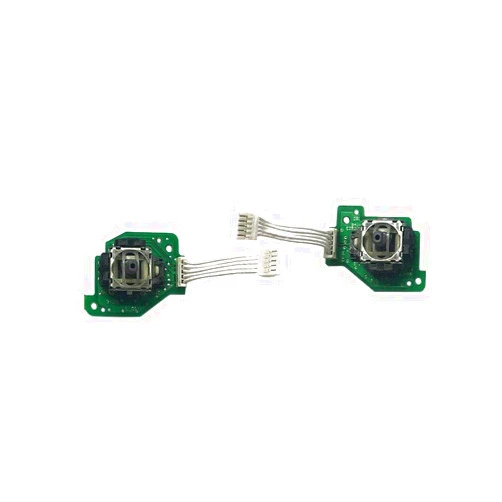 Rinbers® Left Right Analog Joysticks with PCB and Flex Cable Assembly Replacement for Nintendo Wii U Gamepad Controller