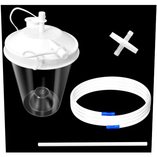 NestBasics Collection Bottle tubing System Kits for Female and Home Long tubing with Big Capacity Container
