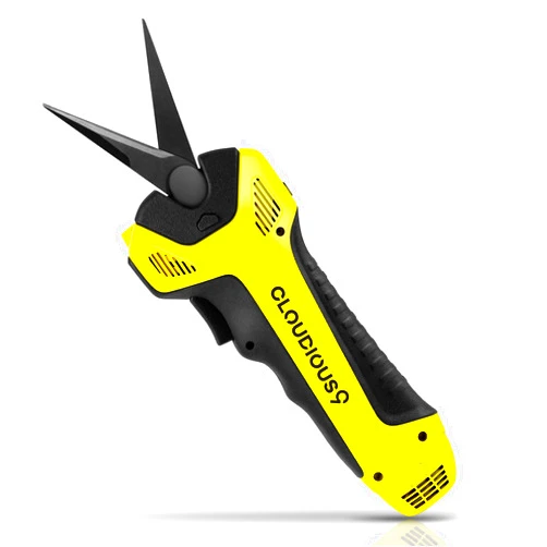 Cloudious9 TrimCraft9 Precision Electronic Trimming Scissors for Professional Trimmer - Automatic, Fast Continuous Blade, Adjustable Angles, Quick Blade Replacement (Not Battery Powered)