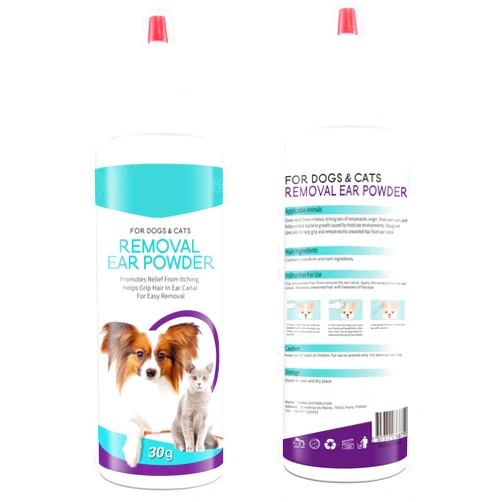 ALIVO Dog Ear Cleaner, Ear Cleaning Powder for Dogs & Cats Ear Infection, Pet Ear Powder Supports Dog Ear Infection Relief, Soothes Itchy Ears & Relieve Scratching, Dog Ear Care Cleaning Powder - 30g