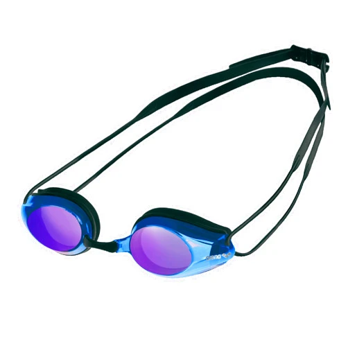 Arena Tracks Unisex Adult Essential Racing Swim Goggles Competitive Swimmers FINA-Approved Anti-Fog Mirror/Non-Mirror Lens