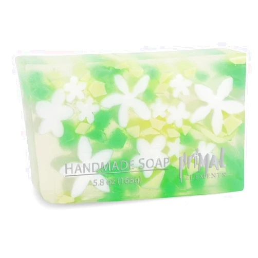 Primal Elements Plumeria Wrapped Bar Soap, 5.8 Ounce (Pack of 1)