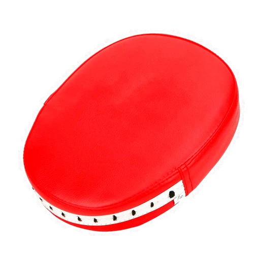 Hakeeta Boxing Pad for Training,Leather Training Hand Pads,Ideal for MMA Karate, Muay Thai Kick, Sparring, Dojo, Martial Arts,Good Equipment for Training in The Gym or at Home(red)