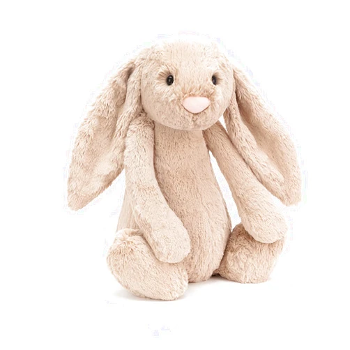 Jellycat Bashful Beige Bunny Stuffed Animal, Huge 20 inches - Rabbit and Bunny Plush Toy - Classic Children's Gift