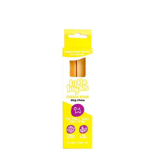 Little Loyals Himalayan Recipe Cheese Dog Chews - 100% Natural, Long-Lasting Treats for Aggressive Chewers, Puppies & Bored Dogs | Odorless, Protein-Rich, Gluten & Lactose-Free Small