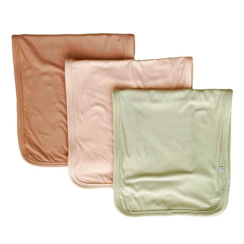 Caden Lane Premium Baby Burp Cloths for Baby Boys & Girls - 3 - Pack Ultra Absorbent Unisex Spit Up Rags for Newborns