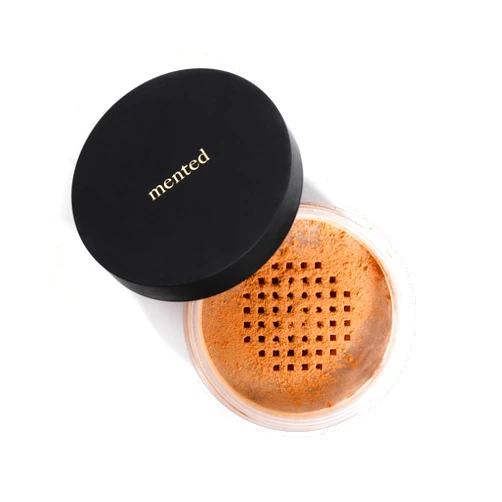 Mented Cosmetics Pressed Powder Makeup, Translucent Setting Powder Compact for Face Make up, Oil Control, Matte Finish, Long-Lasting Wear, Ideal for Black Women, Portable Compact Design, Medium/Deep