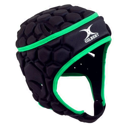 Gilbert Falcon 200 Headguard - Black/Green