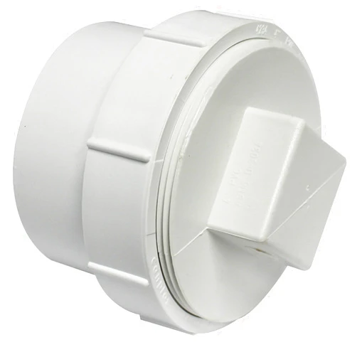 Canplas 414274BC PVC Sew 4 Cleanout with Plug
