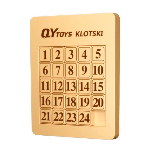 Cuberspeed 24 Klotski Puzzle Slide Number Puzzle Puzzle magnetized Brain Teasers Toy Tangram Jigsaw Intelligence