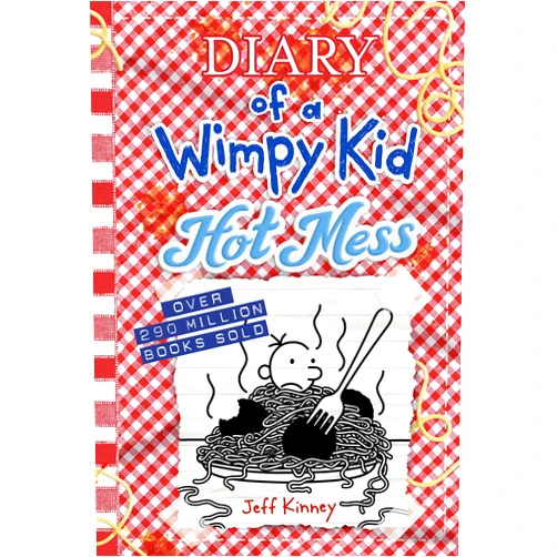 Jeff Kinney Hot Mess (Diary of a Wimpy Kid Book 19) (Diary of a Wimpy Kid, 19) (Volume 19)