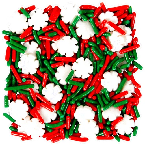 Wilton Sprinkles Mix, Christmas Snowflake